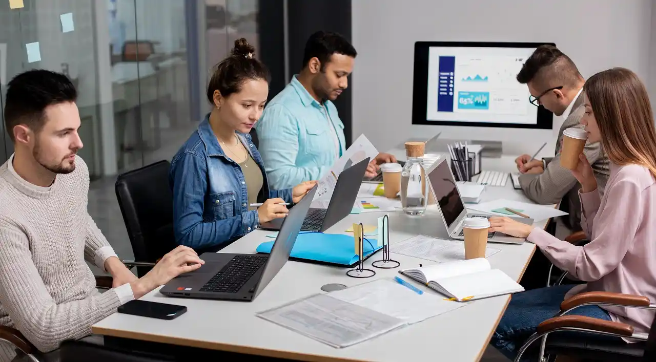 Product team planning a software launch