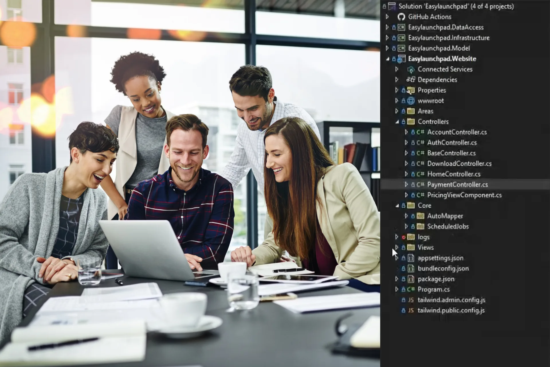 Happy Developers, Scalable Code The EasyLaunchpad Advantage