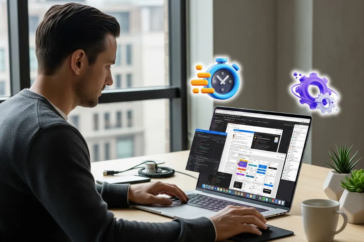 Time waste on configuring a UI framework