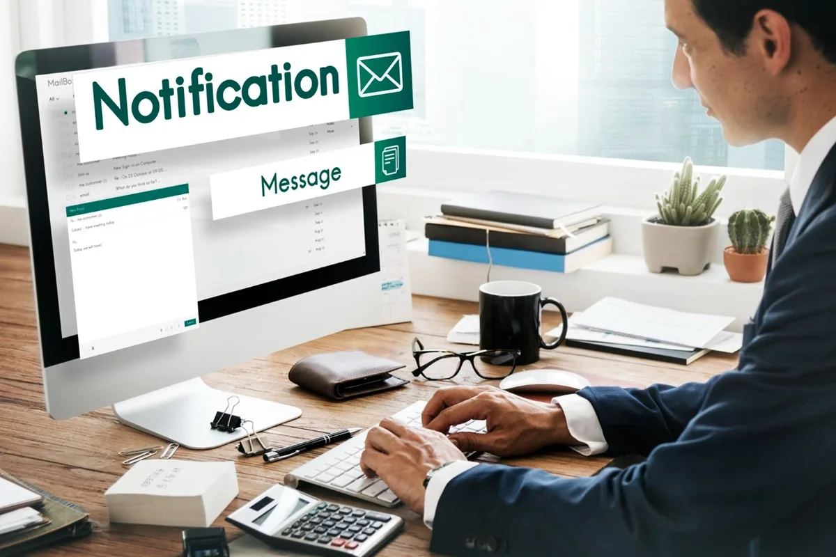 email notificaton sysem